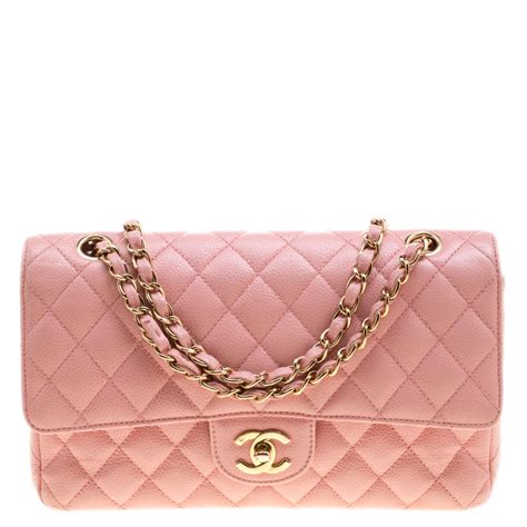 pink quilted chanel bag|chanel bag new original.